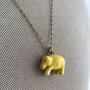 Jcrew chain with elephant charm